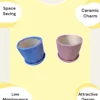 set of ceramic pots