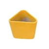 triangle ceramic pot for home decore