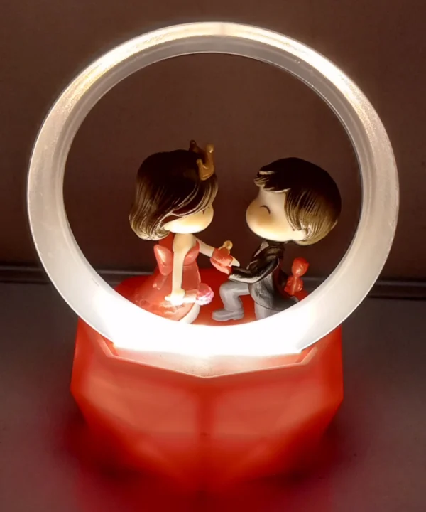 Beautiful LED Frame- Round shape with miniature